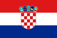 Drapeau croatie