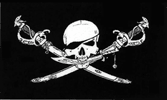Drapeau pirate monocle